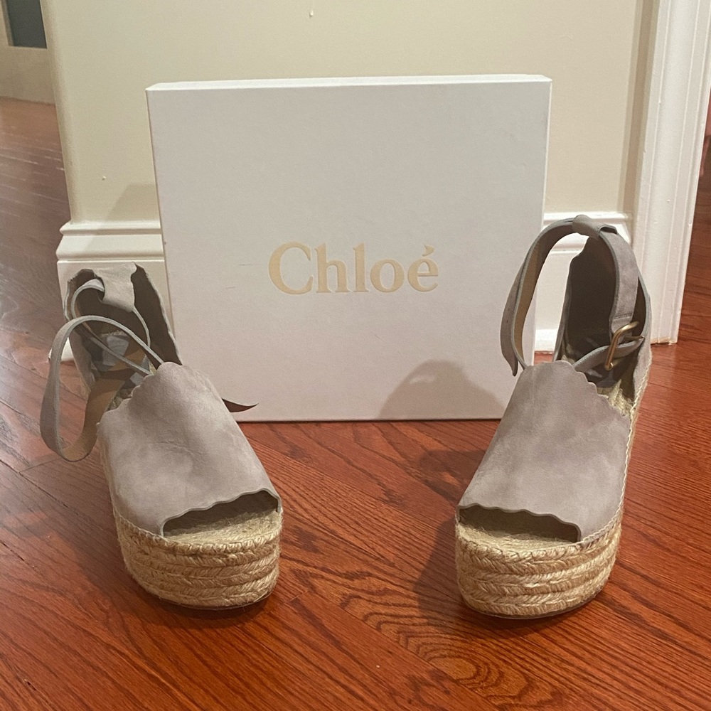 Chloe espadrilles wedge